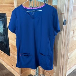 Ladies scrub top and bottom